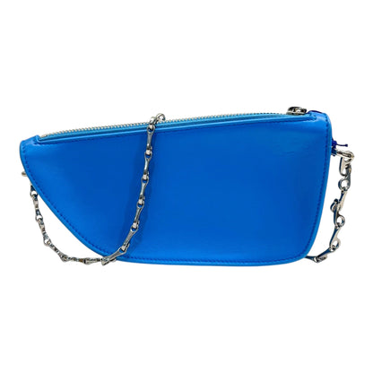Burberry Micro Shield Blue Crossbody Bag