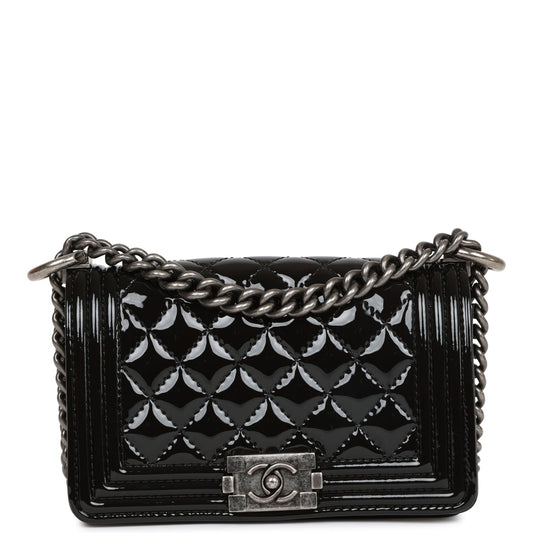 Chanel Success Story Black Lambskin Trunk Set Of 4 Mini Bags Rovelle Bags