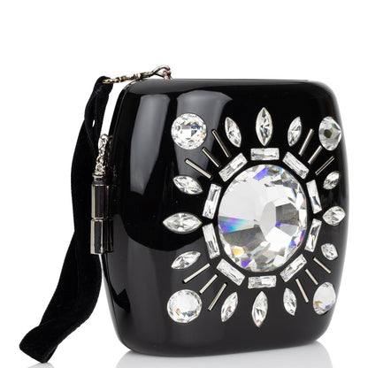 Chanel Luxury Leather Black Clutch Leather Rovelle Bags