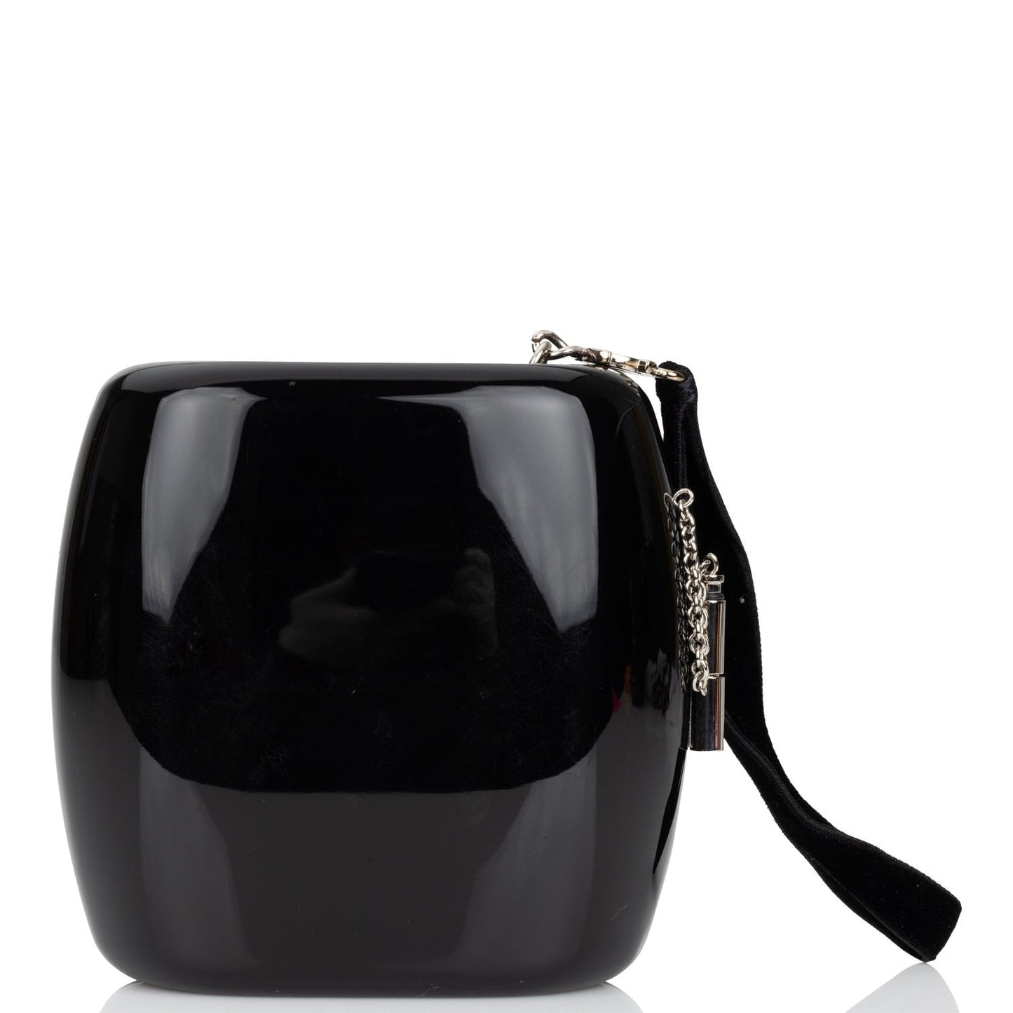 Chanel Luxury Leather Black Clutch Leather Rovelle Bags