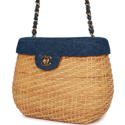 Chanel Luxury Leather Gold Handbag Leather Rovelle Bags