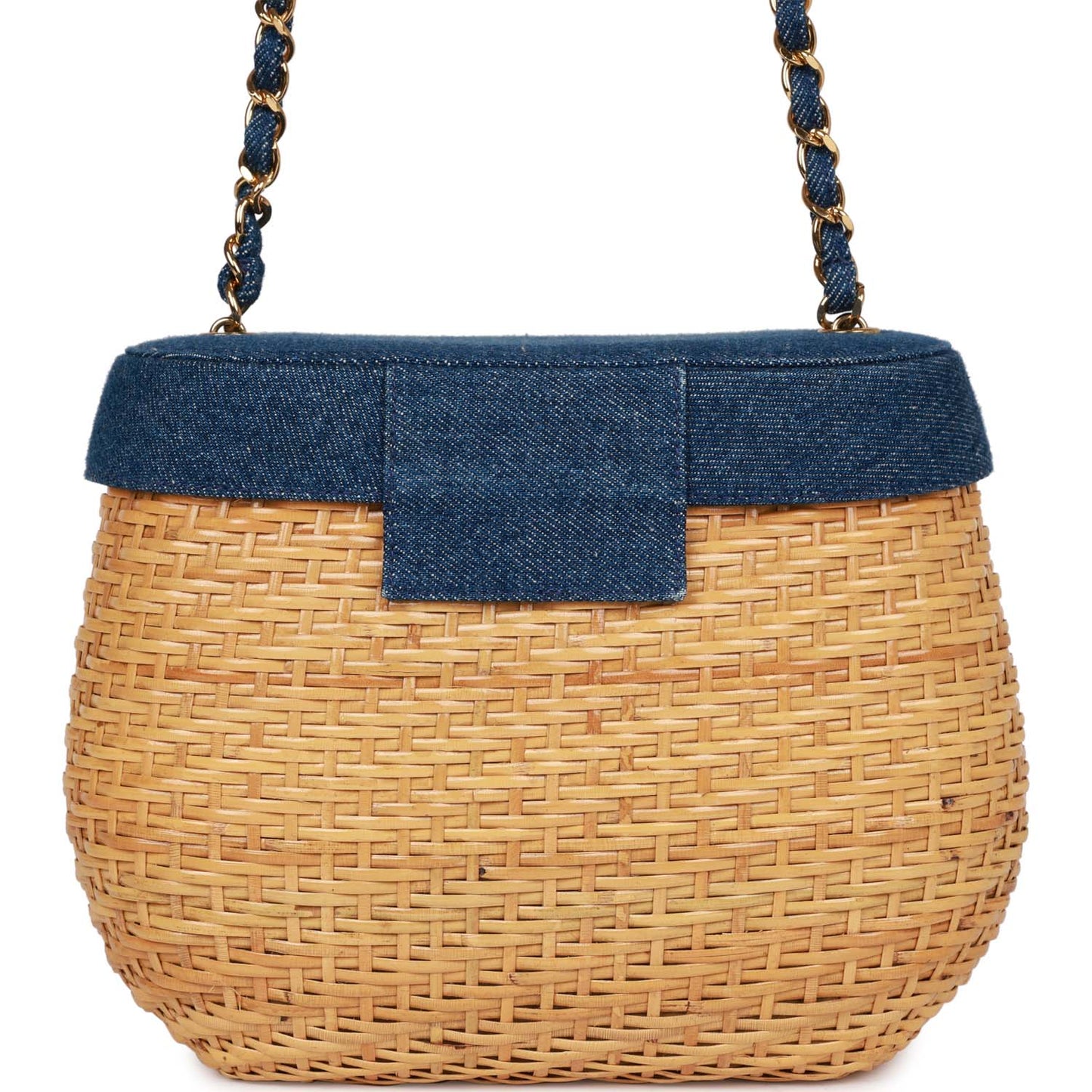 Chanel Luxury Leather Gold Handbag Leather Rovelle Bags