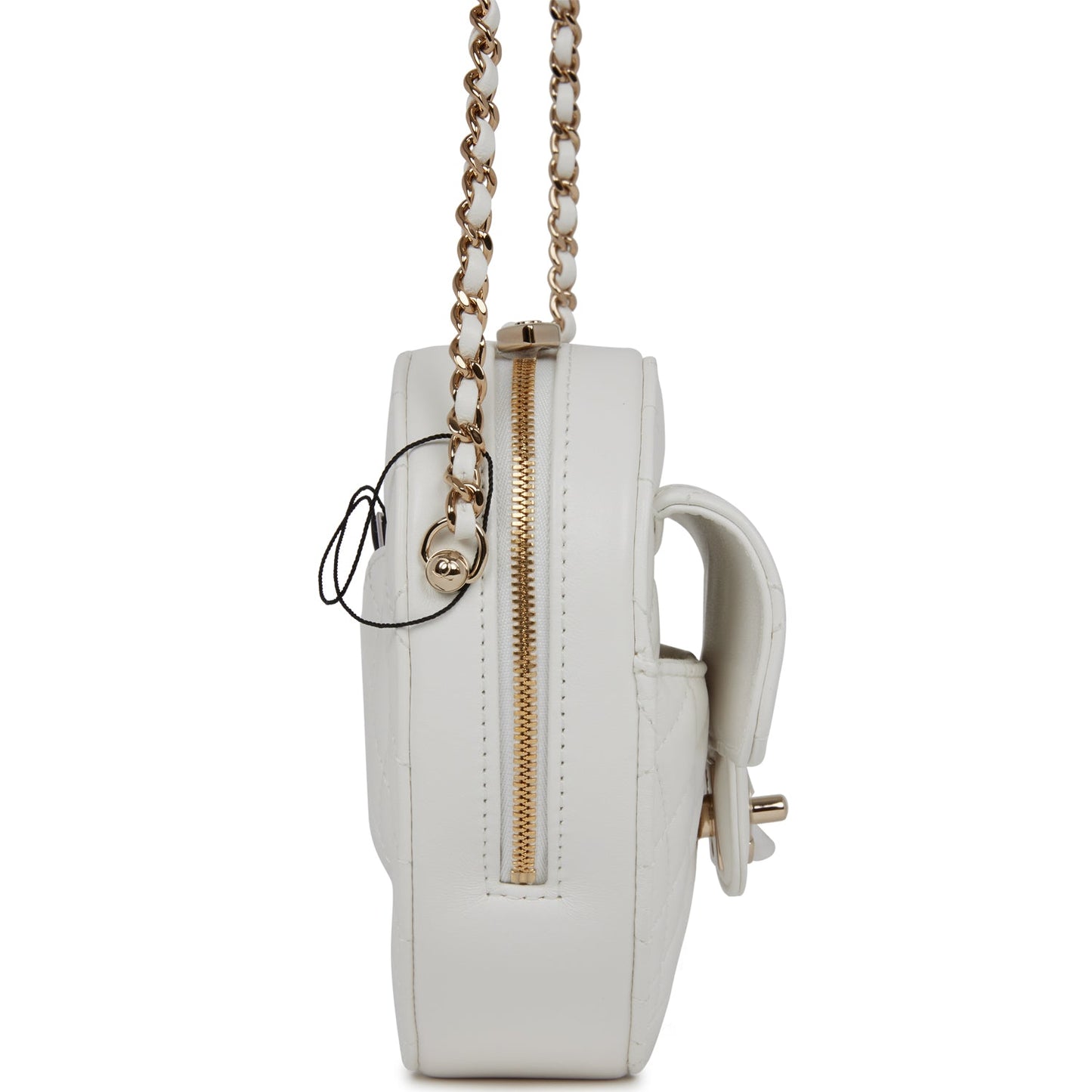 Chanel Luxury Lambskin Gold Handbag Lambskin Rovelle Bags