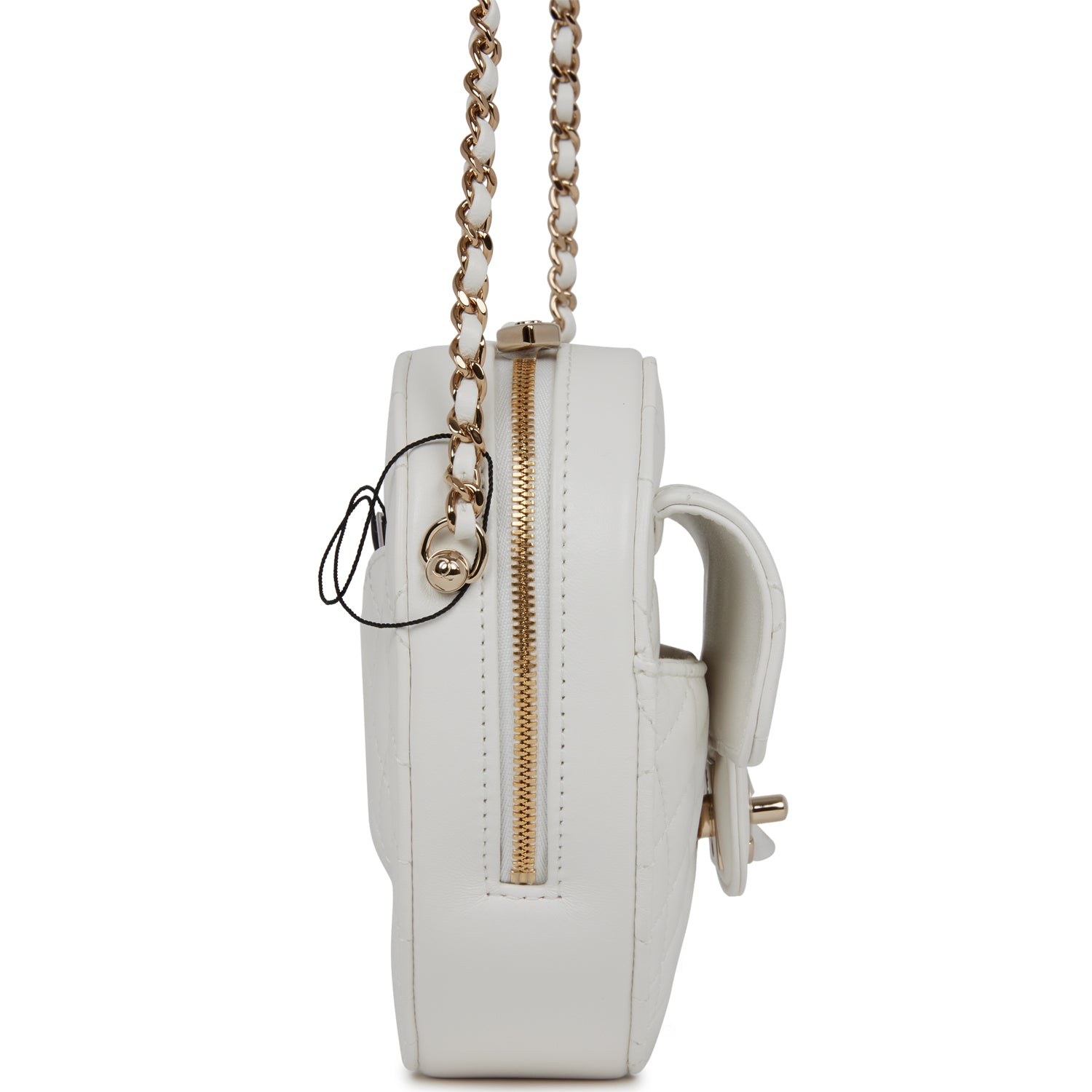 Chanel Luxury Lambskin Gold Handbag Lambskin Rovelle Bags