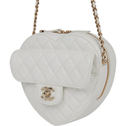 Chanel Luxury Lambskin Gold Handbag Lambskin Rovelle Bags
