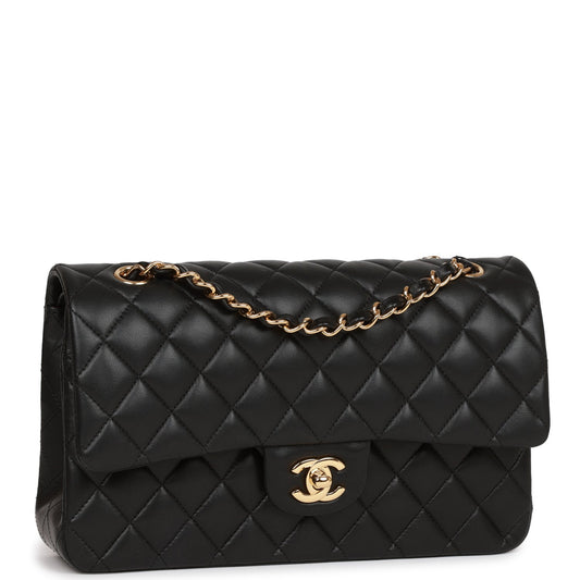 Chanel Pst Lambskin Black Tote Bag Lambskin Rovelle Bags