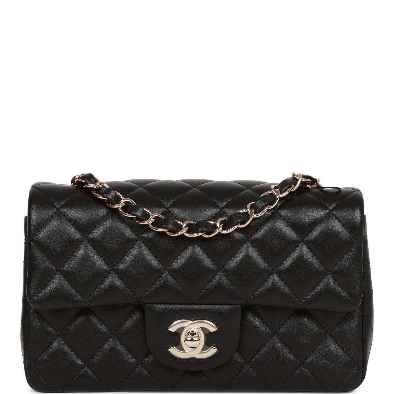 Chanel Lambskin Black Shoulder Bag Style 8 Rovelle Bags