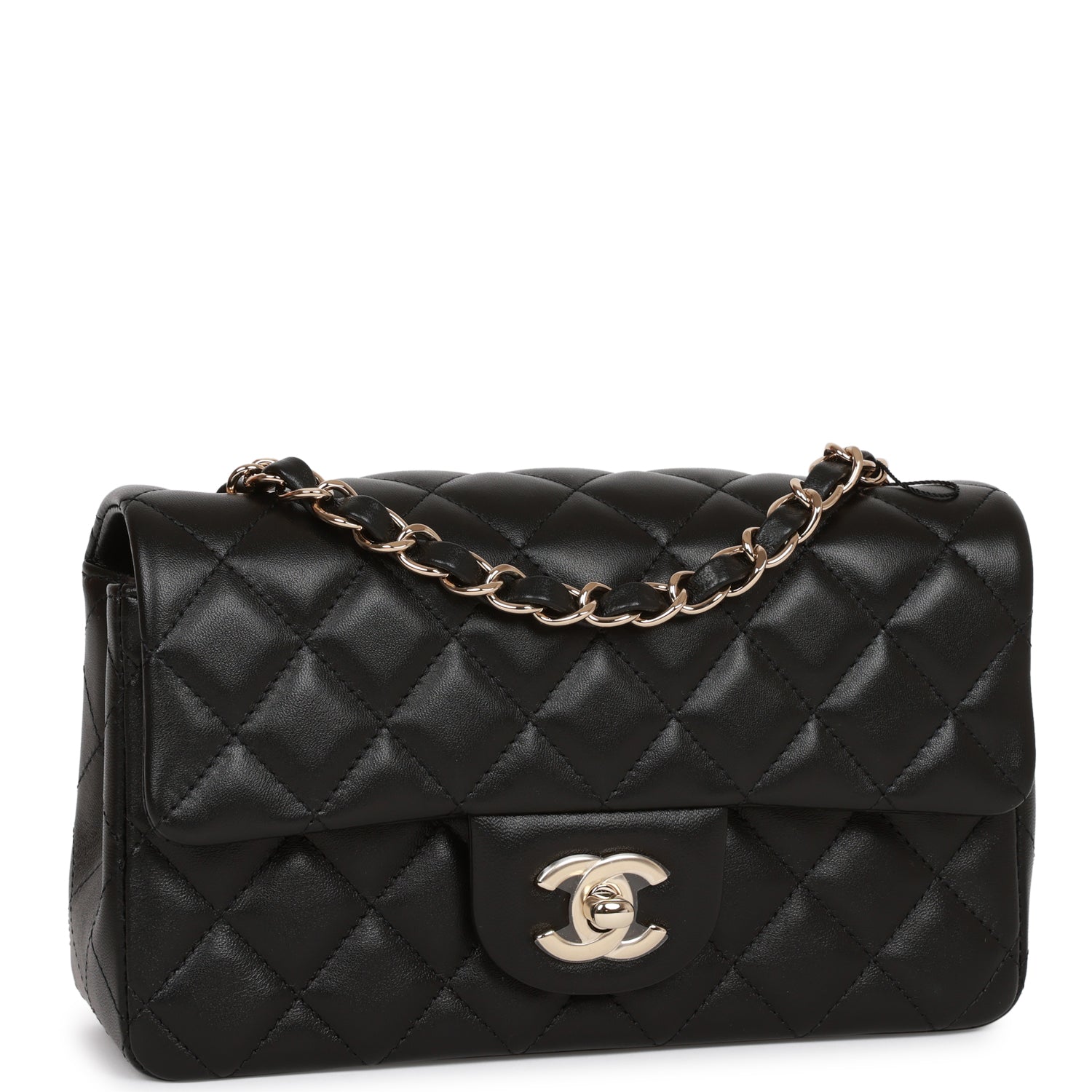 Chanel Lambskin Black Shoulder Bag Style 8 Rovelle Bags