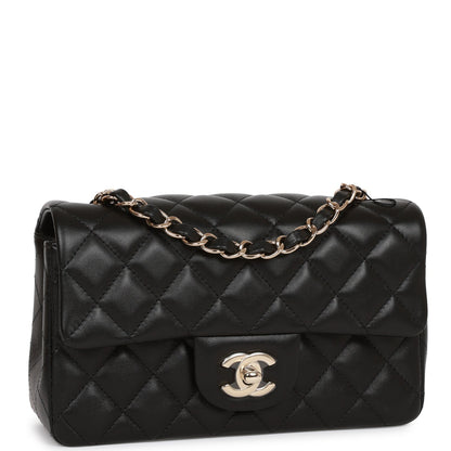 Chanel Lambskin Black Shoulder Bag Style 8 Rovelle Bags