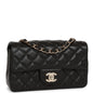 Chanel Lambskin Black Shoulder Bag Style 8 Rovelle Bags