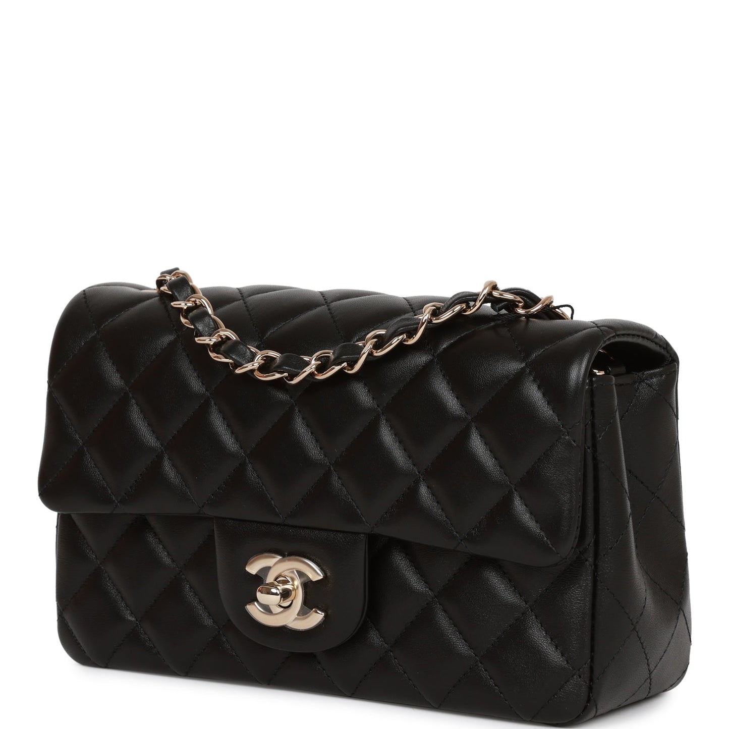 Chanel Lambskin Black Shoulder Bag Style 8 Rovelle Bags