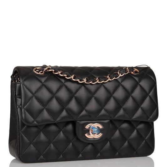 Chanel Pst Lambskin Black Tote Bag Style 3 Rovelle Bags
