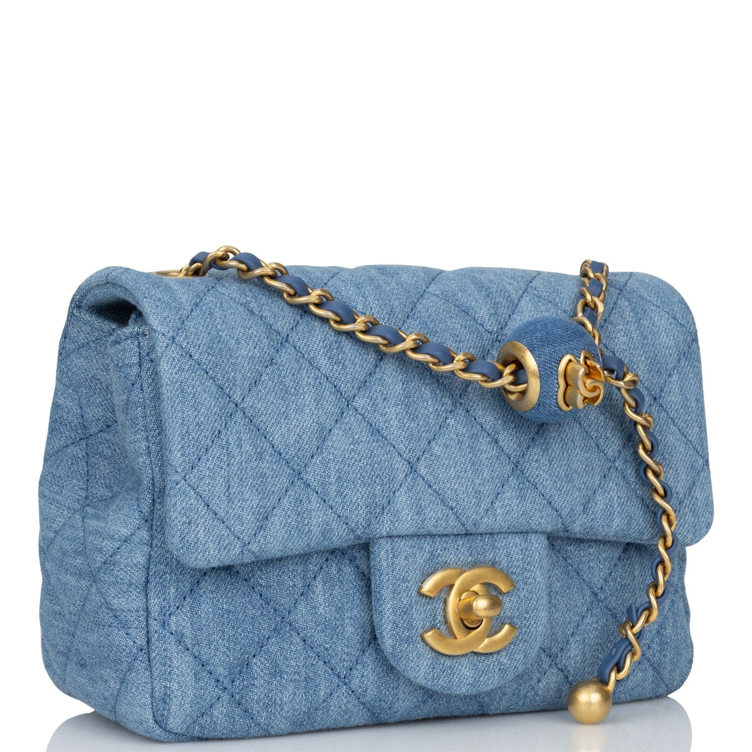 Chanel Luxury Leather Gold Shoulder Bag Style 2 Rovelle Bags