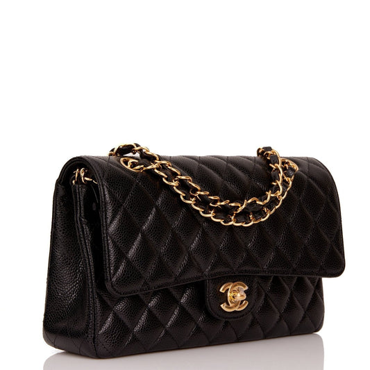Chanel Pst Caviar Black Tote Bag Style 19 Rovelle Bags