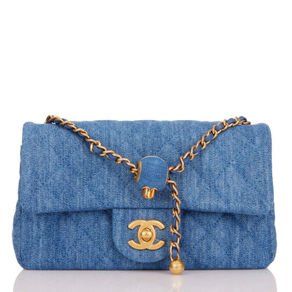 Chanel Luxury Leather Gold Shoulder Bag Gold Rovelle Bags