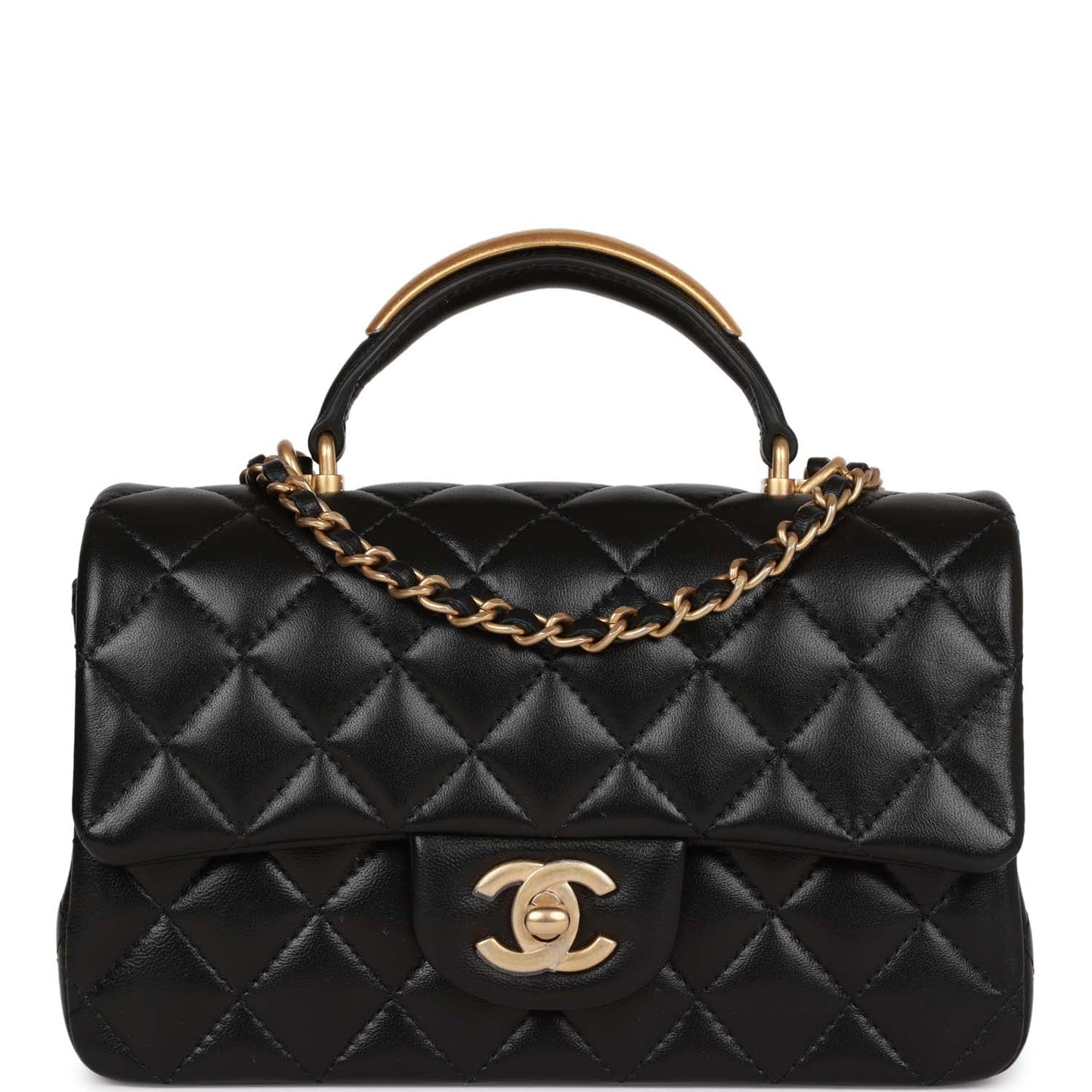 Chanel Lambskin Black Shoulder Bag Style 2 Rovelle Bags