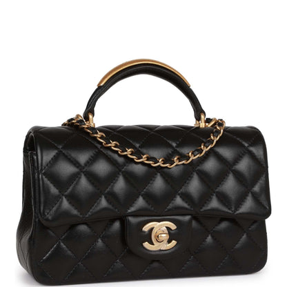 Chanel Lambskin Black Shoulder Bag Style 2 Rovelle Bags