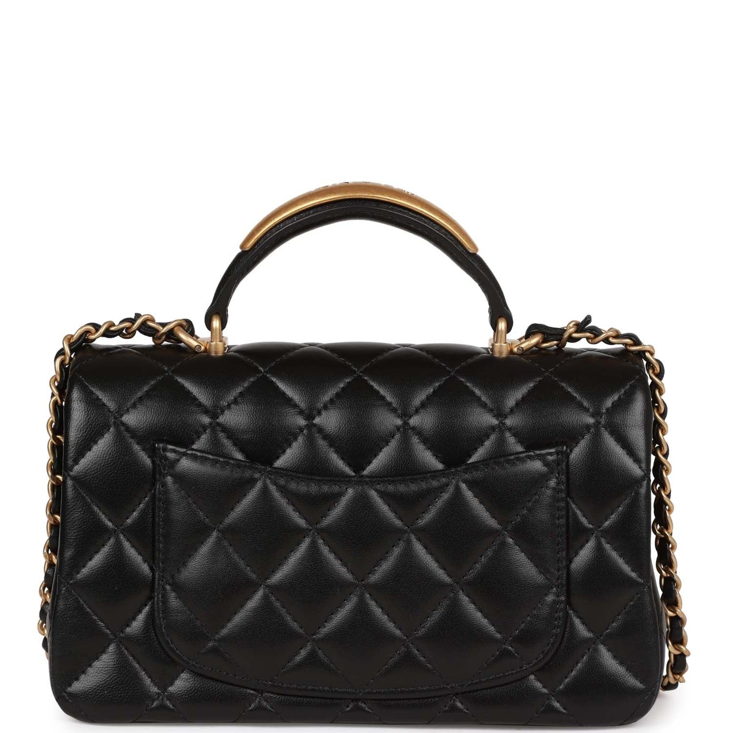 Chanel Lambskin Black Shoulder Bag Style 2 Rovelle Bags