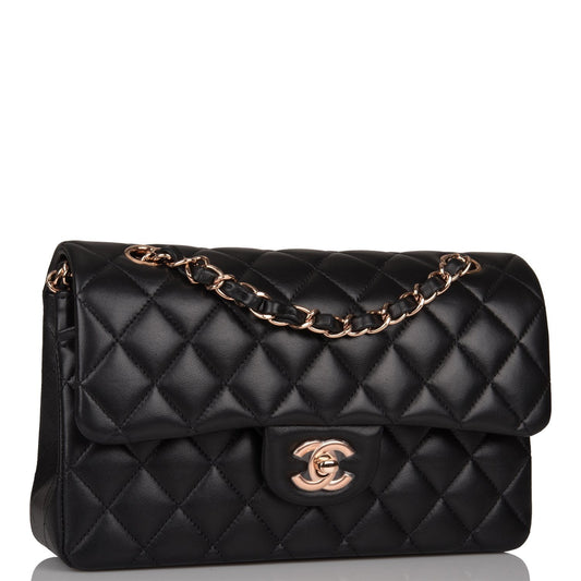 Chanel Pst Lambskin Black Tote Bag Style 2 Rovelle Bags