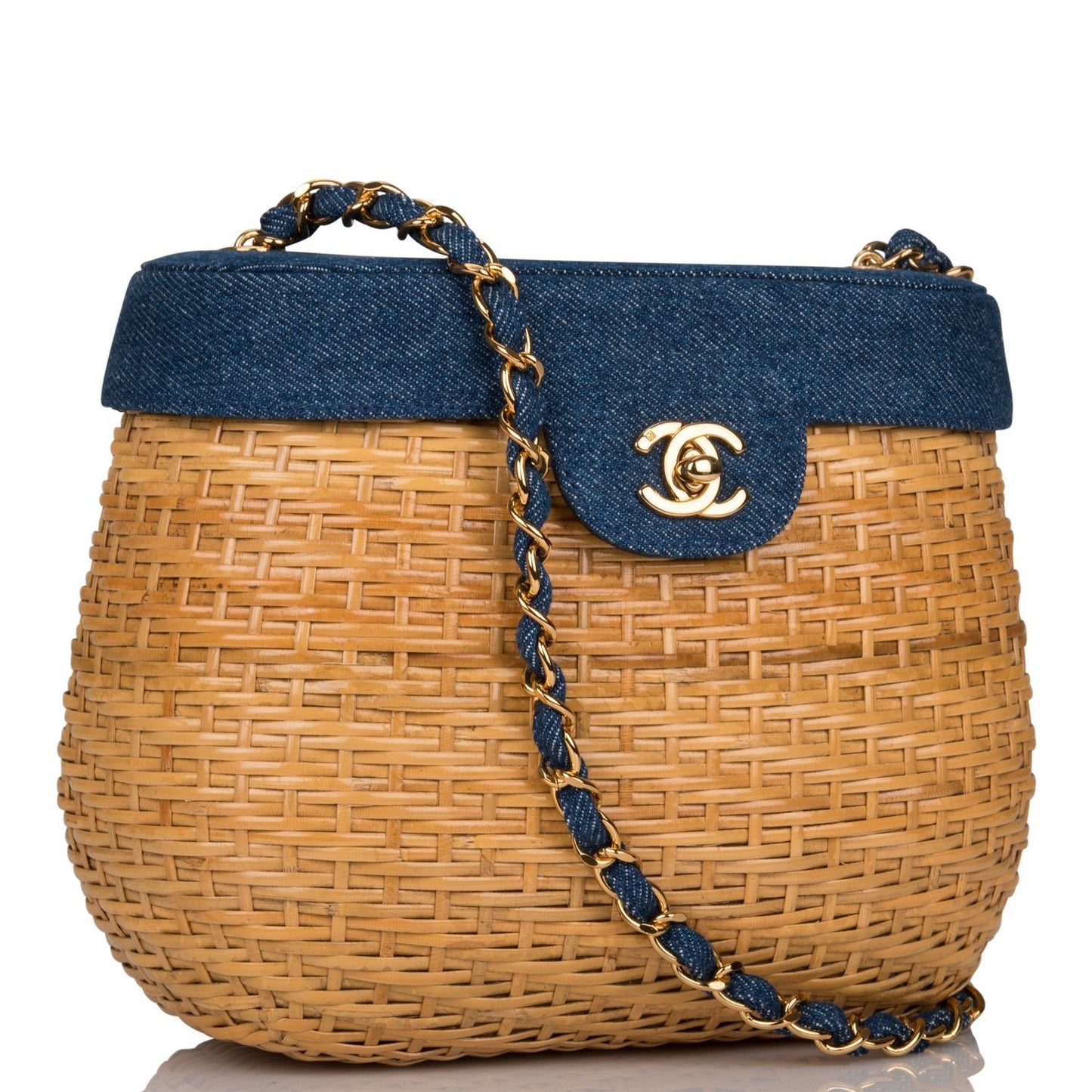 Chanel Luxury Leather Gold Handbag Style 2 Rovelle Bags