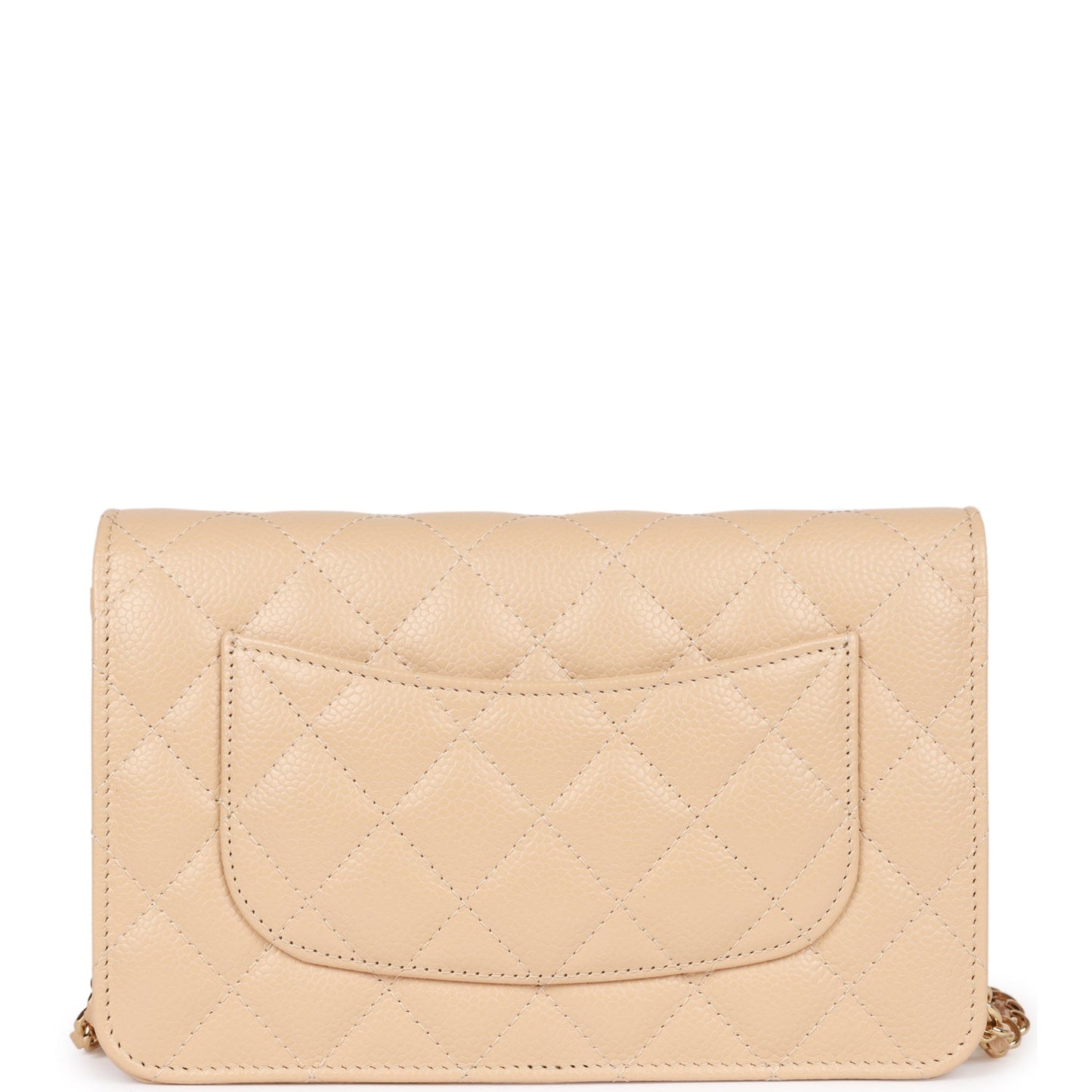 Chanel Wallet On Chain WOC Beige Caviar Gold Hardware Rovelle Bags
