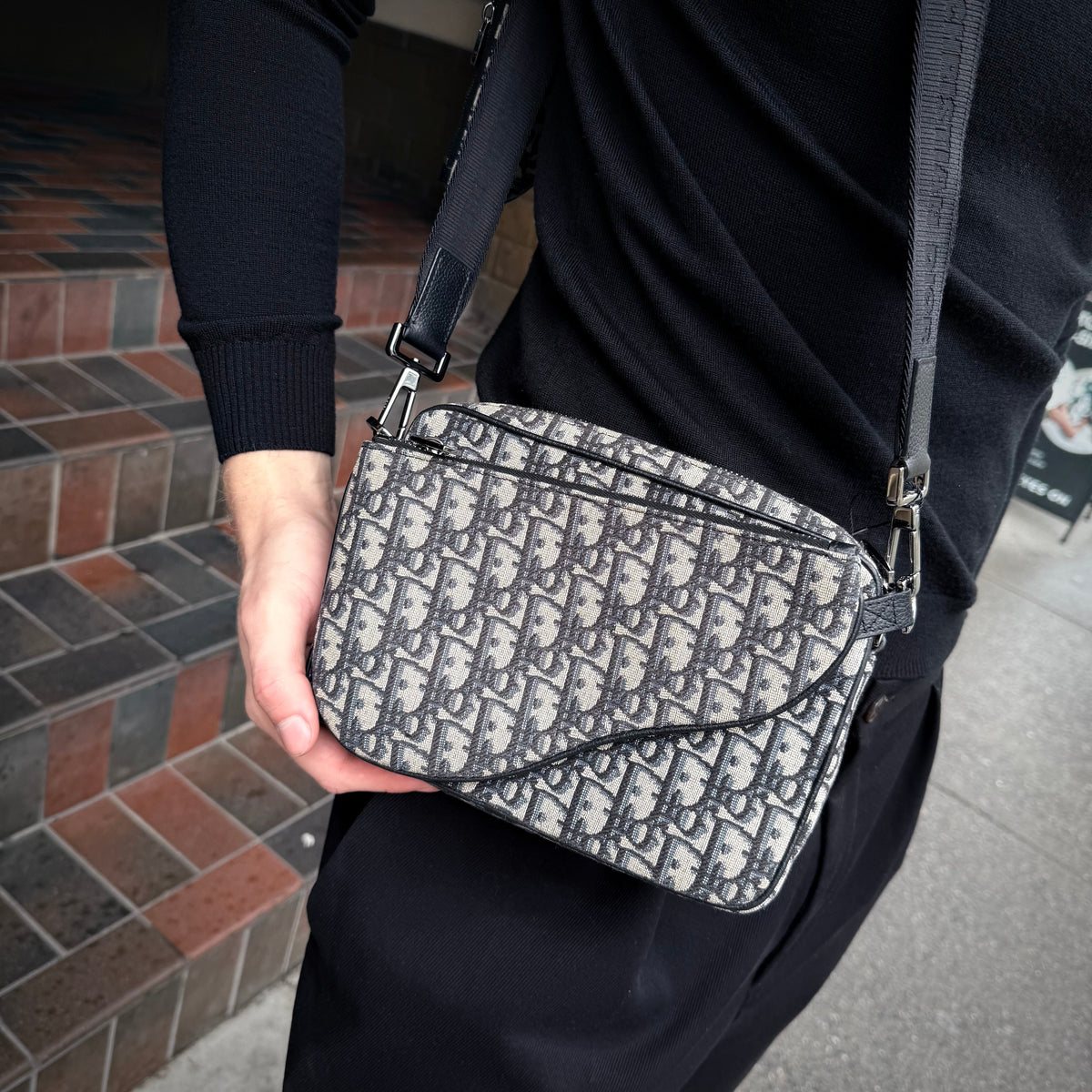 Dior Saddle Leather Crossbody Style 27 Rovelle Bags