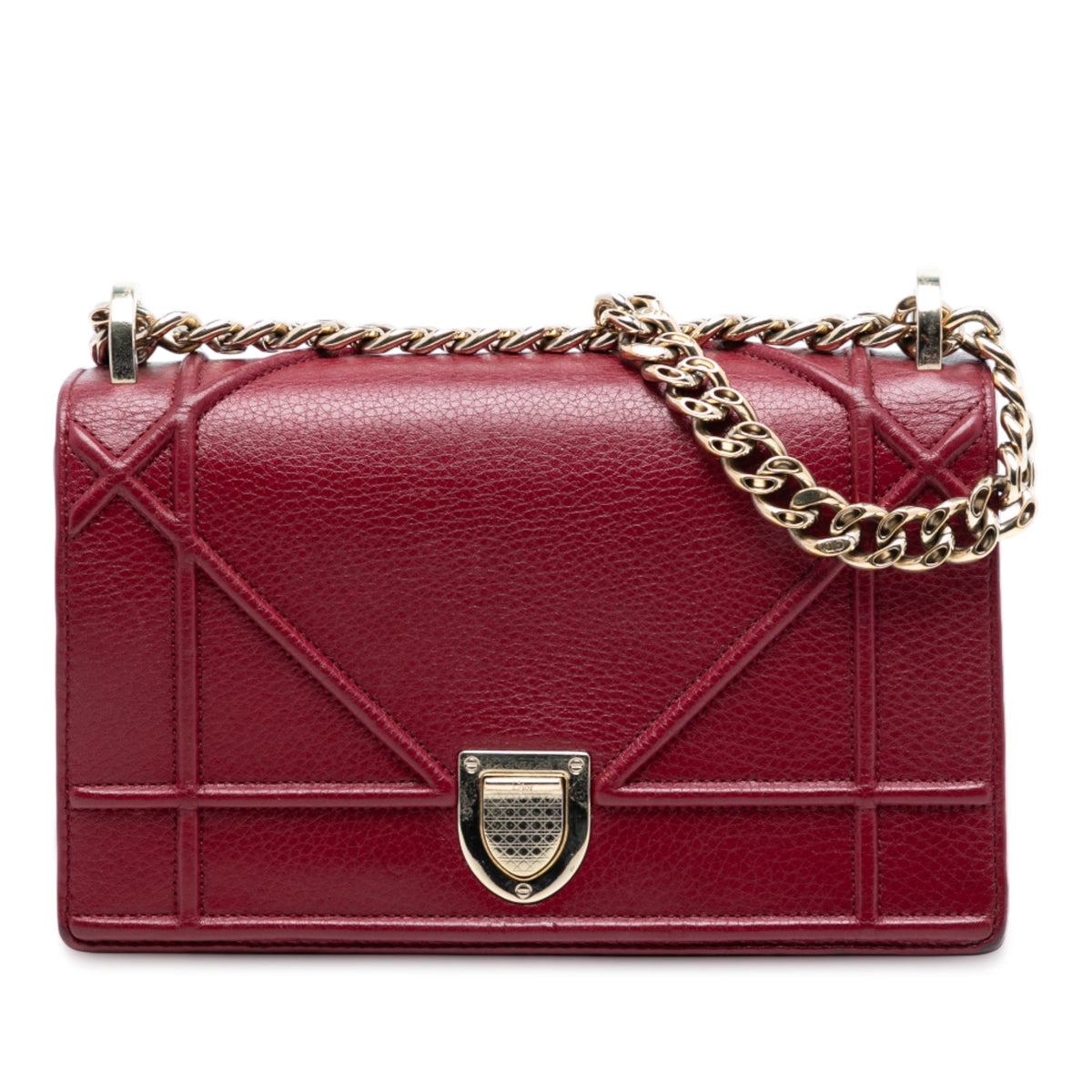Dior Diorama Calfskin Red Crossbody Rovelle Bags