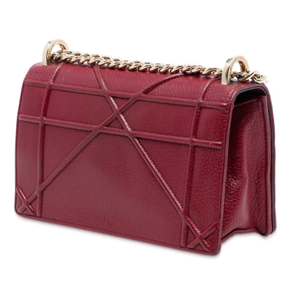 Dior Diorama Calfskin Red Crossbody Rovelle Bags