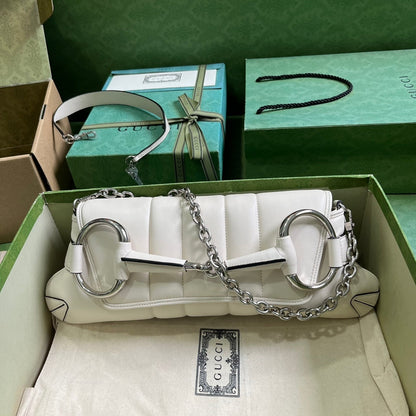 Gucci Horsebit Chain Medium Shoulder Bag
