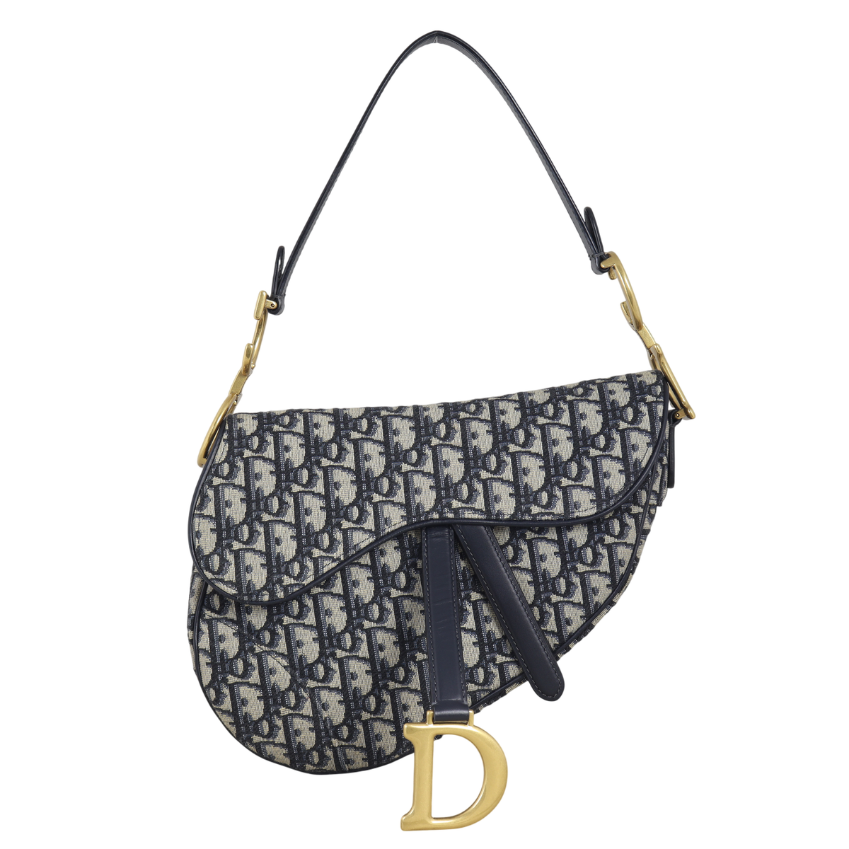 Dior Saddle Bag Oblique with Strap Rovelle Bags