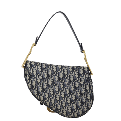 Dior Saddle Bag Oblique with Strap Rovelle Bags