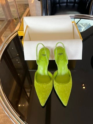 Fendi First Heel Slingbacks