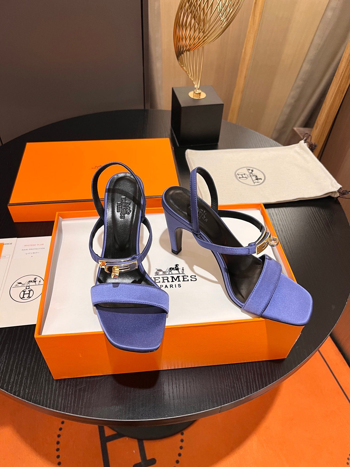Hermes Glamour 70 Sandals