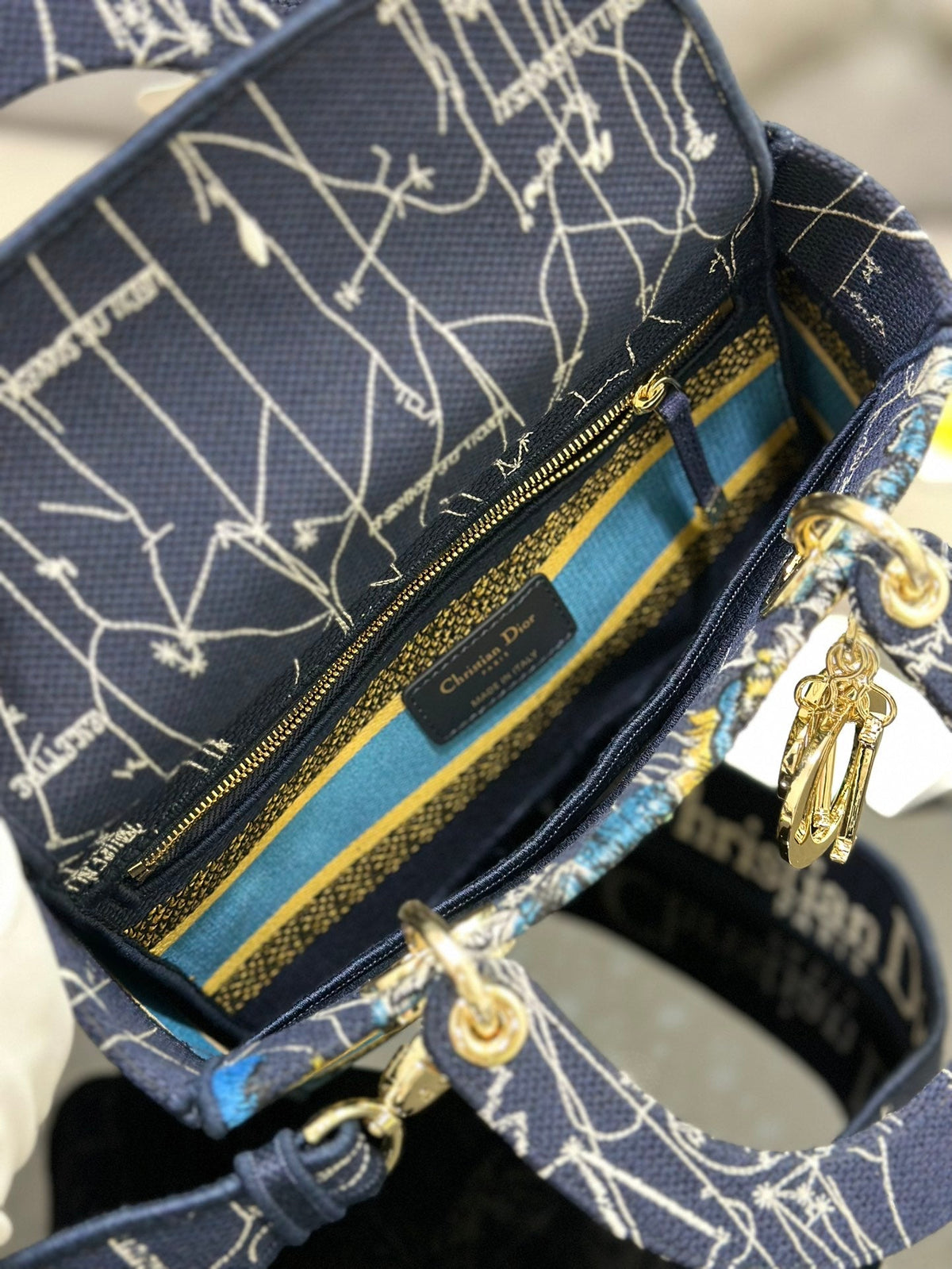 Christian Dior Medium Lady D Lite Bag