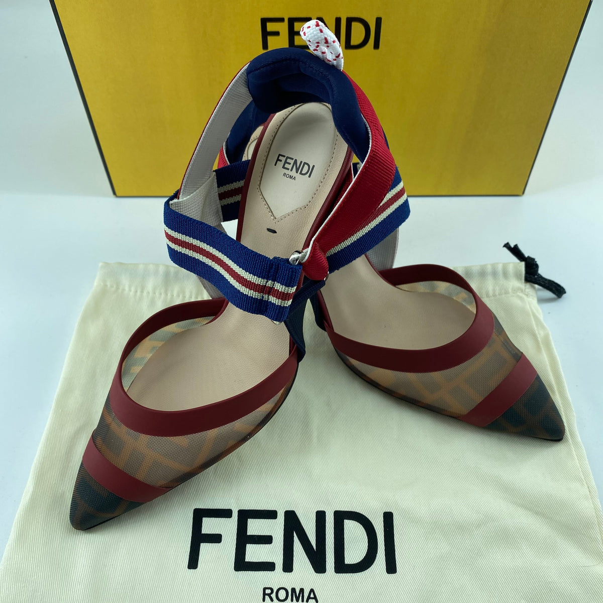 Fendi Colibri high heels Rovelle Bags