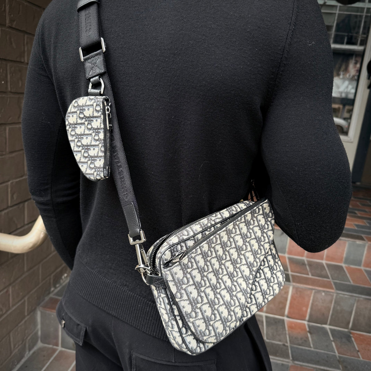 Dior Saddle Leather Crossbody Style 27 Rovelle Bags