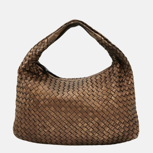 Bottega Veneta Veneta Hobo Metallic Copper Leather Medium 38.5