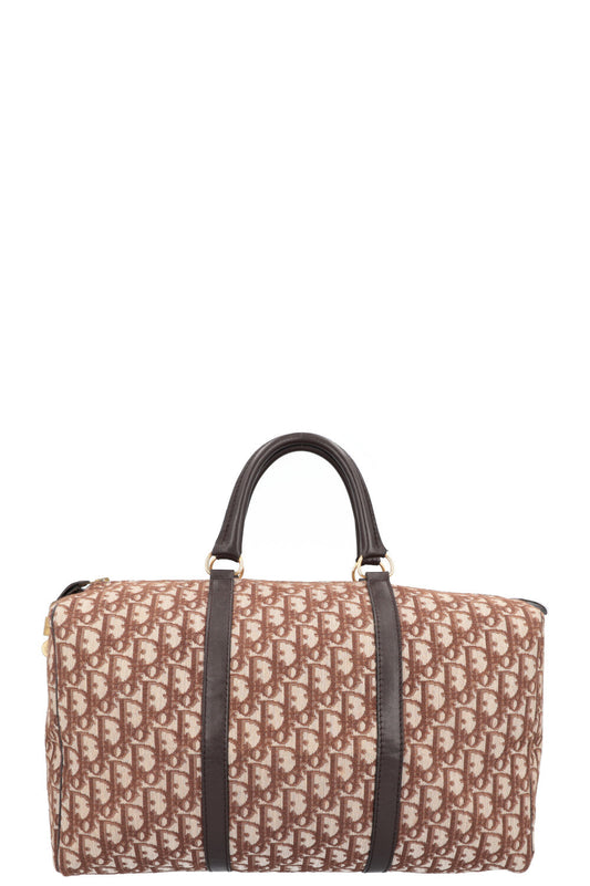 Christian Dior Boston Bag Oblique Brown Rovelle Bags