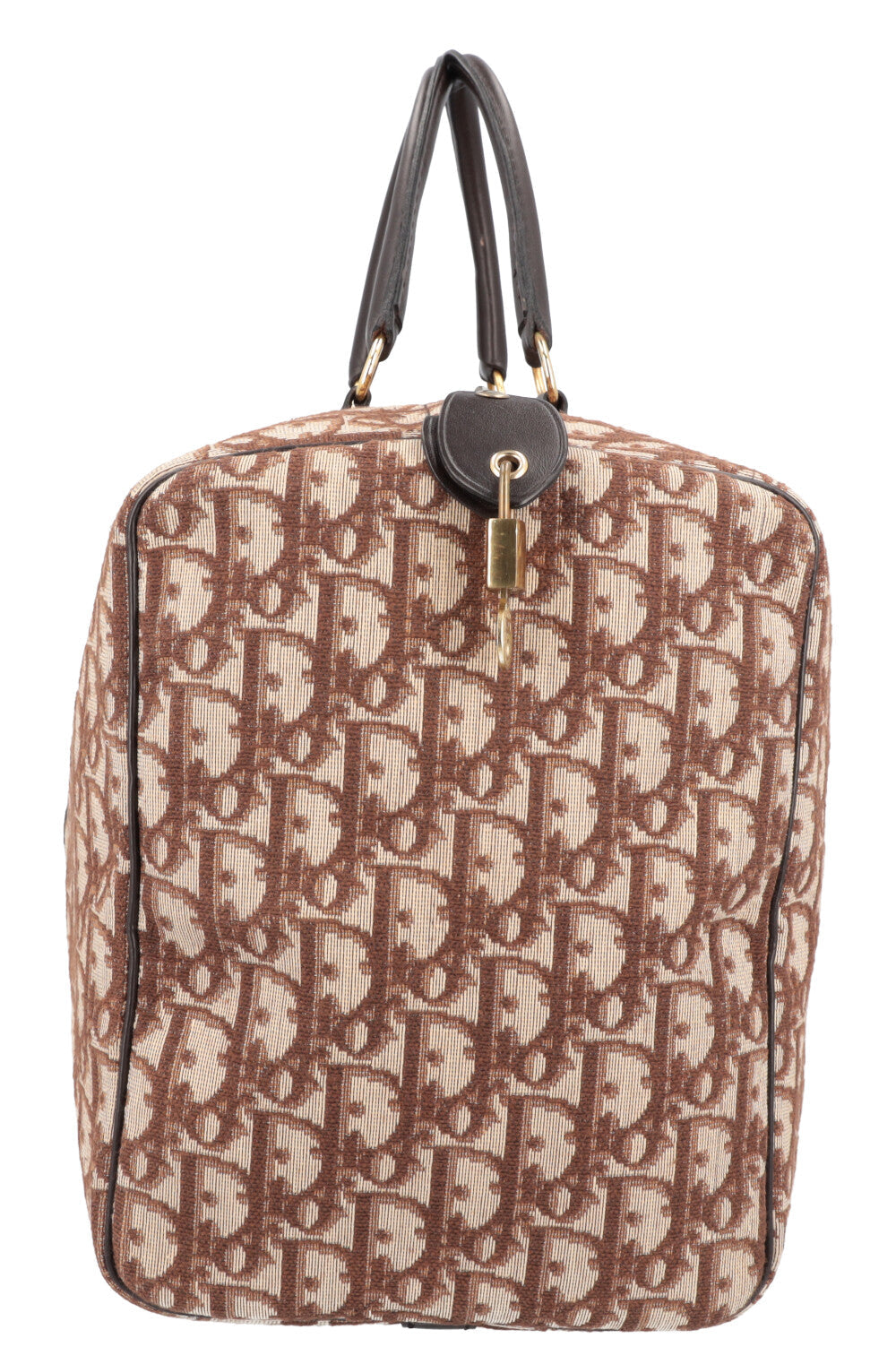 Christian Dior Boston Bag Oblique Brown Rovelle Bags