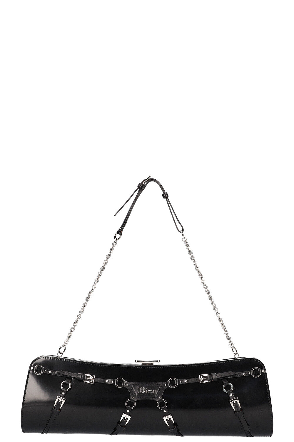 Dior Luxury Leather Clutch Black Rovelle Bags