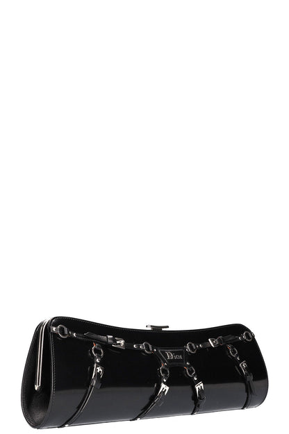 Dior Luxury Leather Clutch Black Rovelle Bags