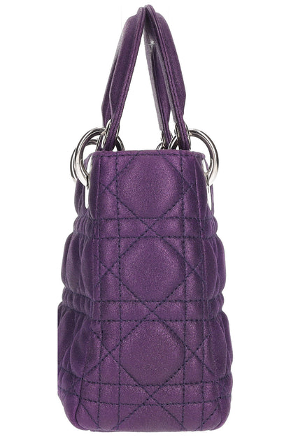 Christian Dior Lady Dior Small Bag Purple Rovelle Bags