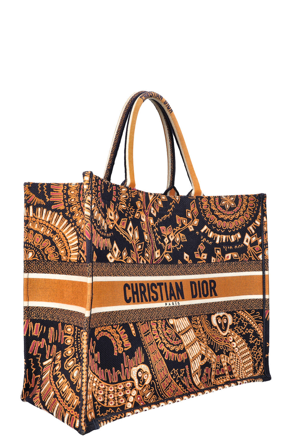 Dior Book Tote Canvas Tote Bag Rovelle Bags