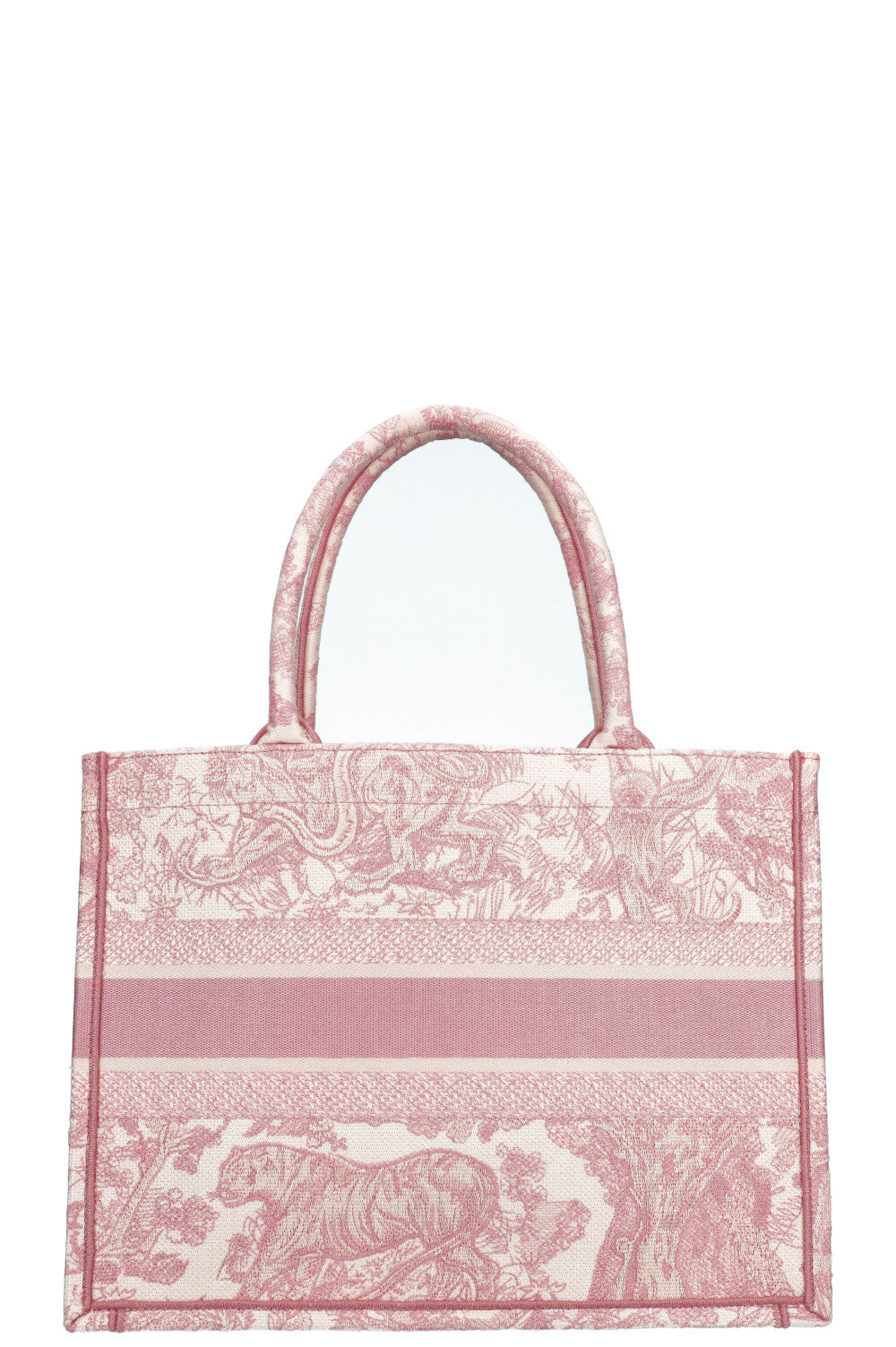 Christian Dior Medium Dior Book Tote Toile De Jouy Pink Rovelle Bags