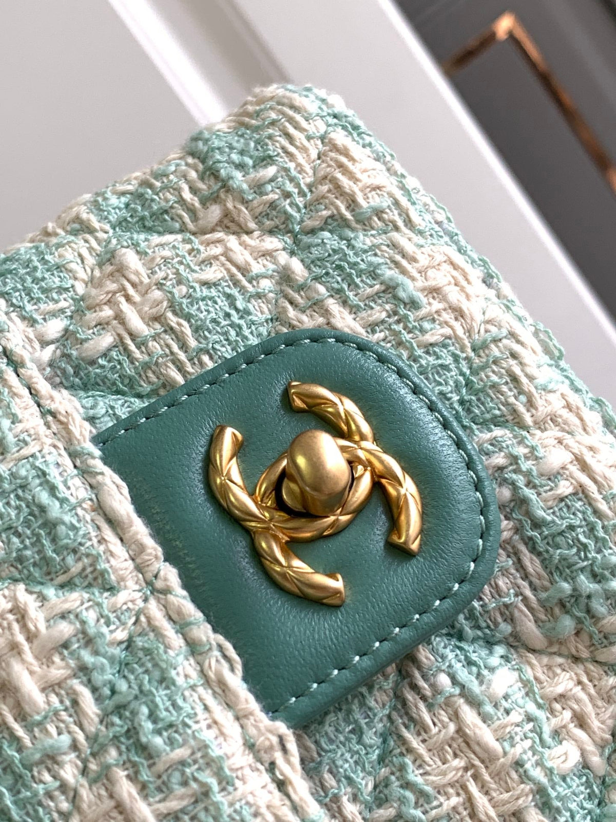Chanel Mini Flap Bag With Top Handle