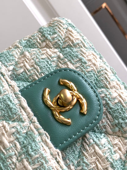Chanel Mini Flap Bag With Top Handle