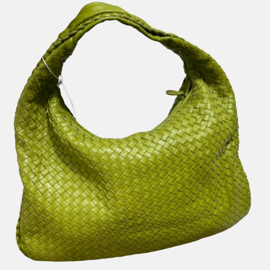 Bottega Veneta Hobo Bag Large Leather Mela Green 47cm