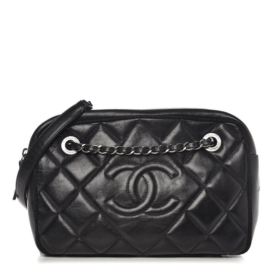 Chanel Quilted Calfskin Leather Crossbody Rovelle Bags