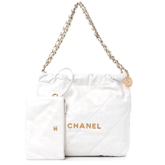 Chanel Small Quilted Calfskin Shoulder Bag Rovelle Bags