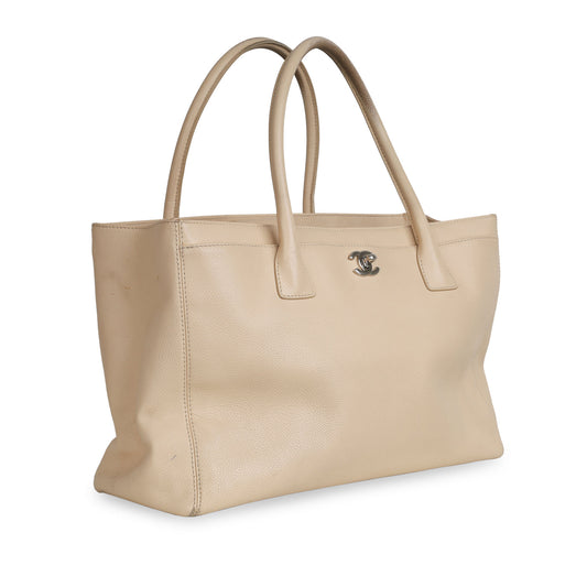 Chanel Timeless Leather Silver Tote Bag Style 2 Rovelle Bags
